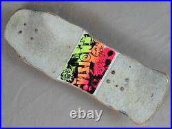 Vintage'87 Vision Psycho Stick Skateboard withTracker Trucks & Slimeballs