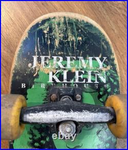 Vintage 90's Jeremy Klein Birdhouse Skateboard Heather Hunter Hook Ups Skate
