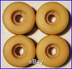 Vintage 90's Rare Very Small (4) Leftovers Skateboard Wheels 47.5 mm