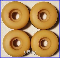 Vintage 90's Rare Very Small (4) Leftovers Skateboard Wheels 47.5 mm