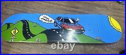 Vintage 90's Simon Woodstock Honda Car Graphic Skateboard Deck Rare OG