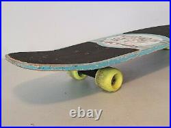 Vintage 90's Variflex Skateboard 27 Punk Art Distressed COMPLETE