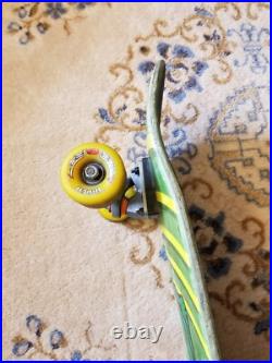 Vintage 90s Santa Cruz Complete Skateboard Eyegore Cruiser Jammer Jim Phillip