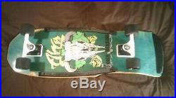 Vintage ALVA John Tex Gibson Complete Skateboard with Powell Peralta Rat Bones