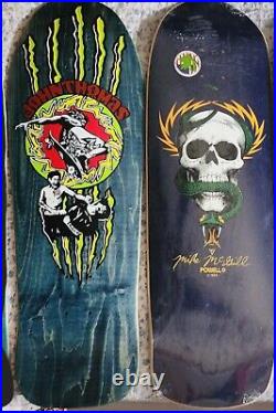 Vintage ALVA and POWELL PERALTA Skateboard decks