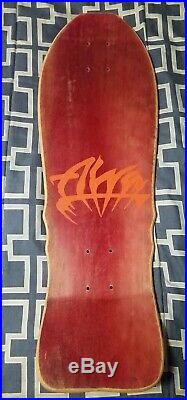 Vintage Alva Craig Johnson El Loco Gringo Mini Skateboard Deck NOS