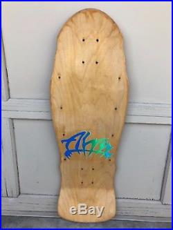 Vintage Alva Eddie Reategui Street Warrior Skateboard Deck 1988 OG Rare
