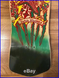 Vintage Alva John Thomas Ankh Skateboard Deck OG 80s NOS JT