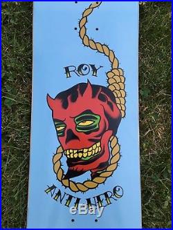Vintage Anti Hero Andy Roy Skateboard Deck NOS 1997 Cardiel Rare