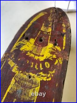 Vintage Apollo Rocket Skateship Skateboard Rare! Collectible