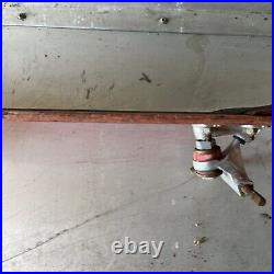 Vintage BAHNE fiberglass skateboard no wheels