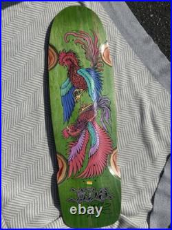 Vintage BDS Bulldog Skates 2004 QUAD skateboard Wes Humpston SIGNED