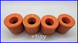 Vintage BDS Skateboard Wheels Dragon Orange New RARE Set Bulldog Skates