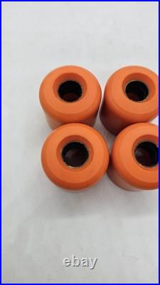 Vintage BDS Skateboard Wheels Dragon Orange New RARE Set Bulldog Skates