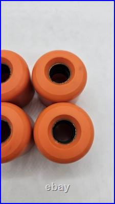 Vintage BDS Skateboard Wheels Dragon Orange New RARE Set Bulldog Skates