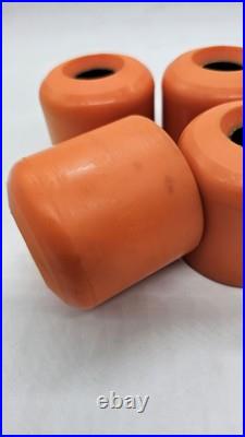 Vintage BDS Skateboard Wheels Dragon Orange New RARE Set Bulldog Skates