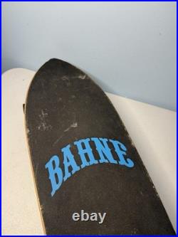 Vintage Bahne 34-1/2 Long Skateboard Day of the Dead Skull Deck 65mm