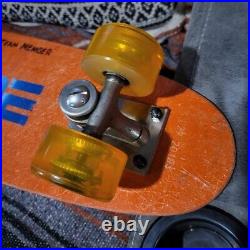 Vintage Bahne Skateboard Chicago Trucks Nos Metaflex'surfer' Wheels 70s Classic