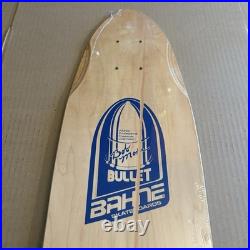 Vintage Bahne Skateboards Bob Mohr Bullet Skateboard Deck 7.75 x 29.75