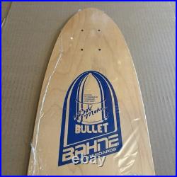 Vintage Bahne Skateboards Bob Mohr Bullet Skateboard Deck 7.75 x 29.75