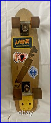 Vintage Beyond Rare 1970's Chris Yandall Signature Skateboard Acs 500 Trucks