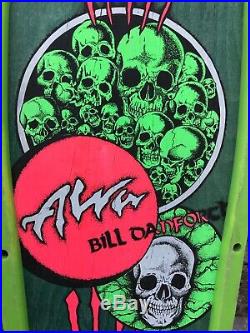 Vintage Bill Danforth Alva skateboard Dogtown Zflex Santa Cruz sma Powell Peralt