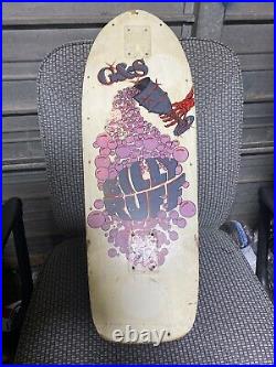 Vintage Billy Ruff Skateboard Deck G&S 1984 Chalice