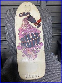 Vintage Billy Ruff Skateboard Deck G&S 1984 Chalice