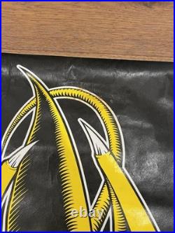Vintage Birdhouse Tony Hawk Pterodactyl Skull Skate Shop Poster 21x36