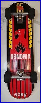 Vintage Black Label Neal Hendrix Skateboard Deck Complete Indy Trucks