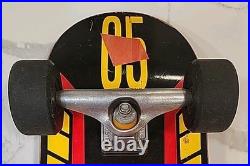 Vintage Black Label Neal Hendrix Skateboard Deck Complete Indy Trucks