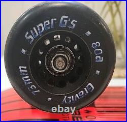 Vintage Black Label Neal Hendrix Skateboard Deck Complete Indy Trucks