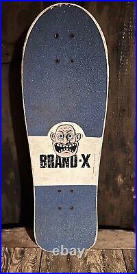 Vintage Brand X Anthrax Deck, 1987Rare Original Hiroaki Katano, NYC Skate History