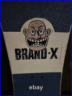 Vintage Brand X Anthrax Deck, 1987Rare Original Hiroaki Katano, NYC Skate History