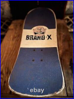 Vintage Brand X Anthrax Deck, 1987Rare Original Hiroaki Katano, NYC Skate History