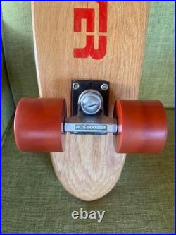 Vintage Brewer 28 Skateboard Yandall Bowl Roll ACS Trucks 1977 Skateboard