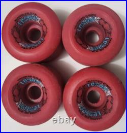 Vintage CHERRY Tracker LESTER KASAI Marbles skateboard Wheels 61mm OLD SCHOOL Vintage CHERRY Tracker LESTER KASAI Marbles skateboard Wheels 61mm OLD SCHOOL