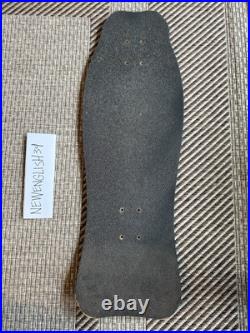 Vintage Christian Hosoi Hammerhead black 1980's Used Skateboard Deck Rare