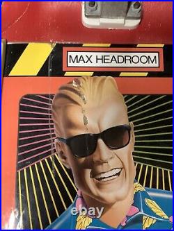 Vintage Coca-Cola Coke Max Headroom Variflex Skateboard 1987 C-C-Catch The Wave