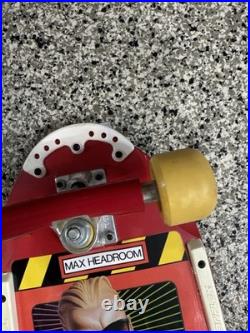 Vintage Coca-Cola Coke Max Headroom Variflex Skateboard 1987 C-C-Catch The Wave