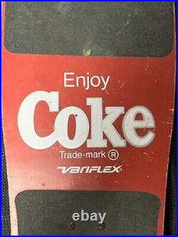 Vintage Coca-Cola Coke Max Headroom Variflex Skateboard 1987 C-C-Catch The Wave