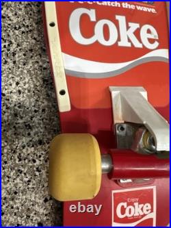 Vintage Coca-Cola Coke Max Headroom Variflex Skateboard 1987 C-C-Catch The Wave