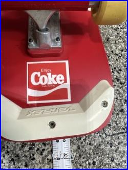 Vintage Coca-Cola Coke Max Headroom Variflex Skateboard 1987 C-C-Catch The Wave