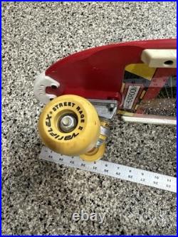 Vintage Coca-Cola Coke Max Headroom Variflex Skateboard 1987 C-C-Catch The Wave