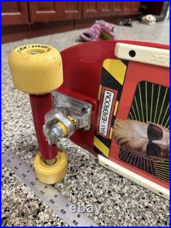 Vintage Coca-Cola Coke Max Headroom Variflex Skateboard 1987 C-C-Catch The Wave