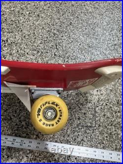 Vintage Coca-Cola Coke Max Headroom Variflex Skateboard 1987 C-C-Catch The Wave