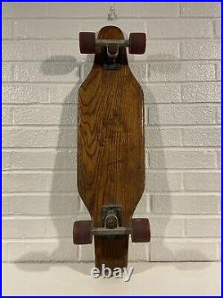 Vintage Custom Wooden Skateboard with ACS-651 Trucks