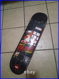 Vintage DGK Game of DGK Bros Marcus McBride Deck Super DGK Mario Graphic