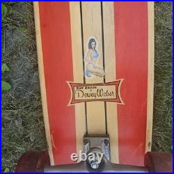 Vintage Dewey Weber Cruiser Skateboard Independent Trucks Kryptonics Route 70