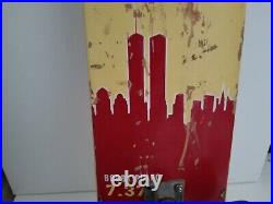 Vintage Distressed Bobby Puleo Twin Towers New York Skateboard